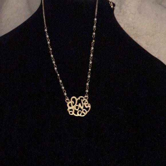 Lc Lauren Conrad love necklace